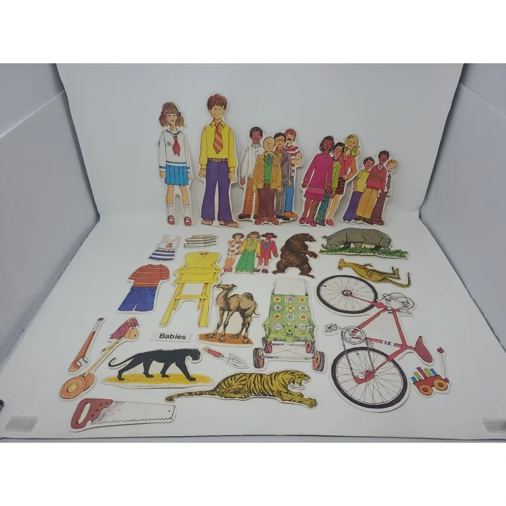 Instructo Products flannel Back Storytelling People & Animals Phila PA 31 90